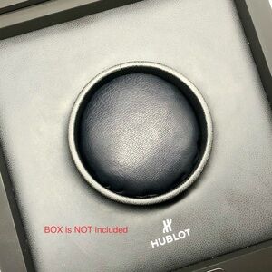 NEW Black Soft Genuine Leather Replacement PILLOW CUSHION for HUBLOT Box